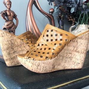 Tan Wedges